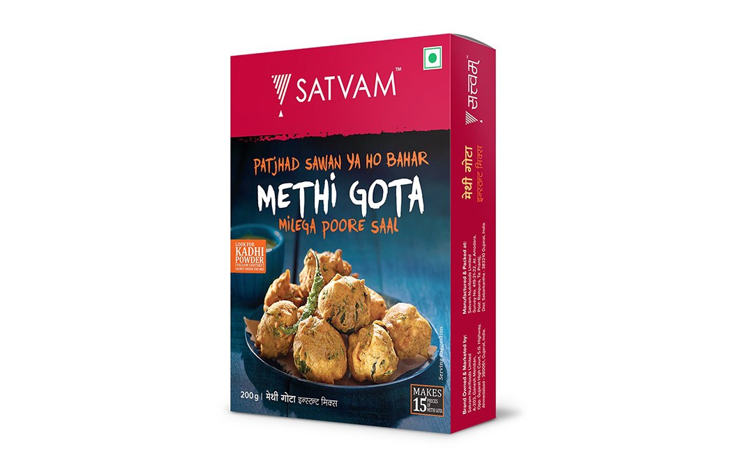 Satvam Methi Gota Instant Mix    Box  200 grams